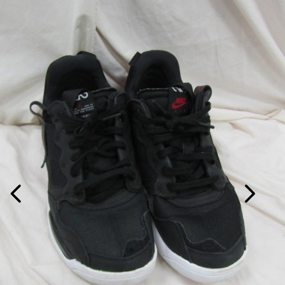 Jordan US10.5 CV8122-006 - Black White Red - Textile & Man Made